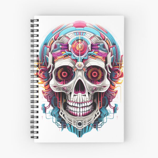 Item preview, Robot Cyberpunk Skull designed and sold by ShepherdsPieMan.