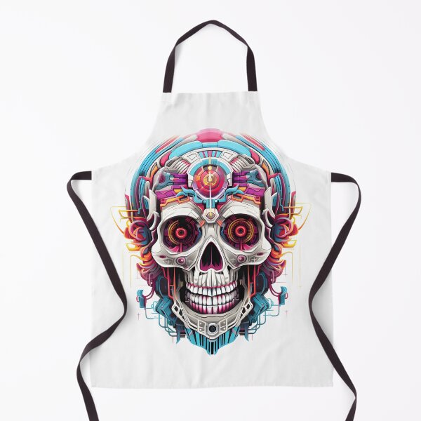 Item preview, Robot Cyberpunk Skull designed and sold by ShepherdsPieMan.