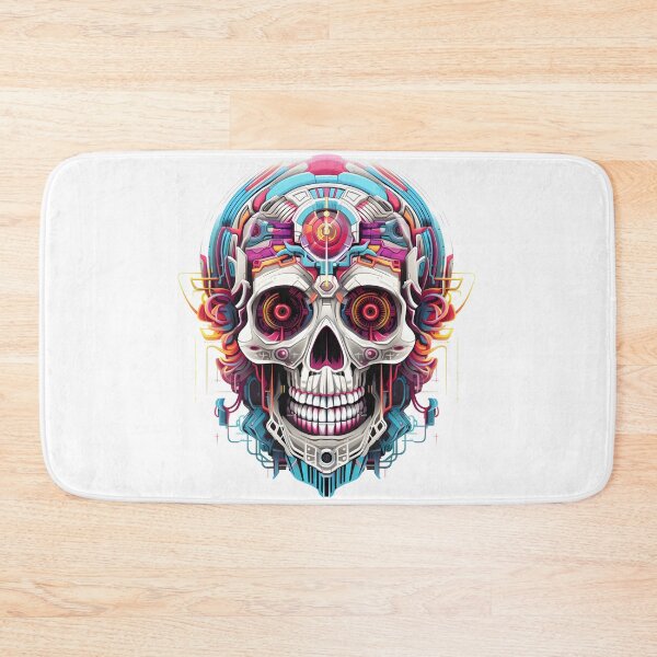 Item preview, Robot Cyberpunk Skull designed and sold by ShepherdsPieMan.