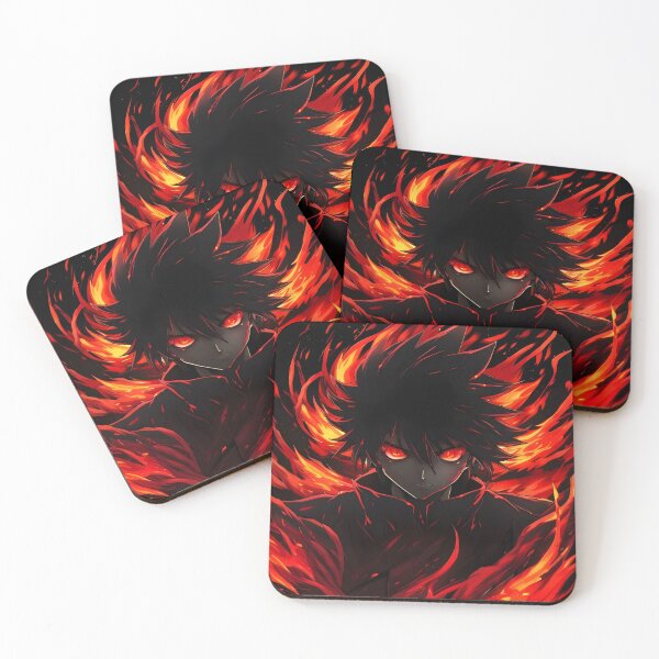 Item preview, Anime Black Red Shadow  designed and sold by IdesignStudio77.