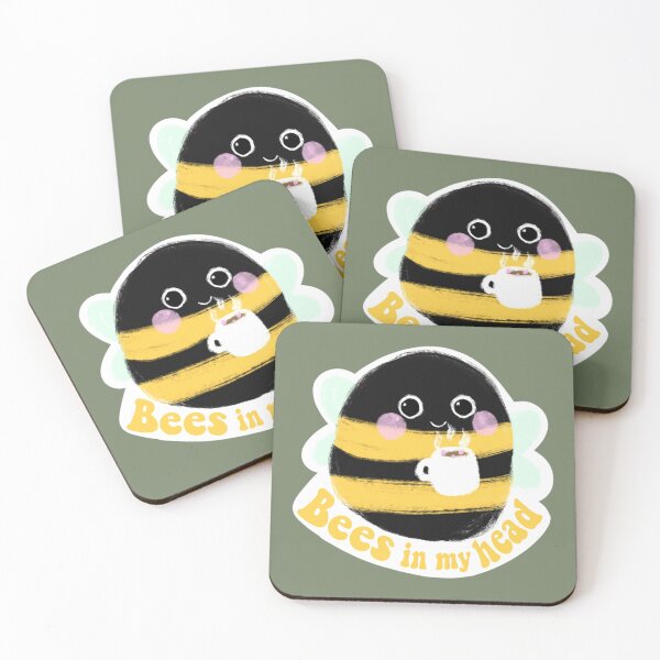 Item preview, ADHD Bee bees in my head  designed and sold by ElonDabney.