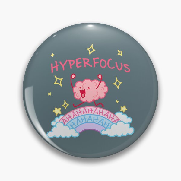 Item preview, ADHD Hyperfocused  designed and sold by ElonDabney.