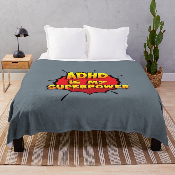 Item preview, ADHD is my Superpower Funny Design Adhd Gift designed and sold by ElonDabney.