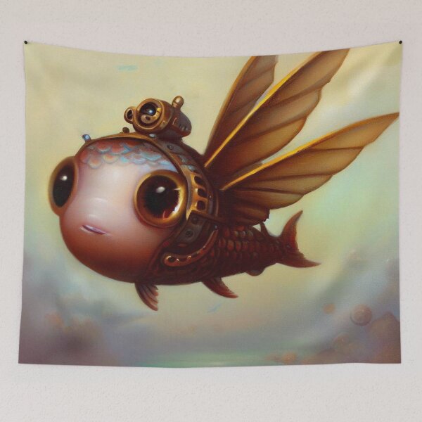 Item preview, Steampunk fish designed and sold by Donkey's Salad.