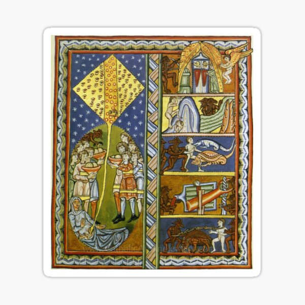 Vista previa del artículo con la obra «LA ENCARNACIÓN DEL ALMA de Hildergard von Bingen», diseñado y vendido por Pandora's  Box.