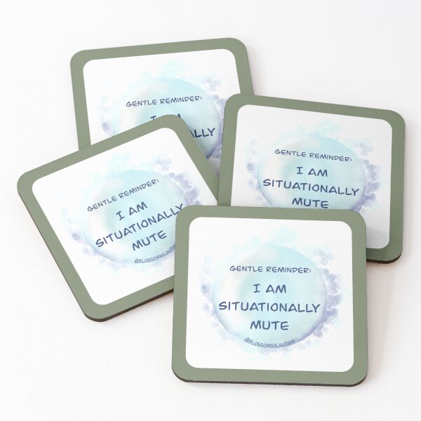 Item preview, Gentle reminder I am situationally mute  designed and sold by ElonDabney.