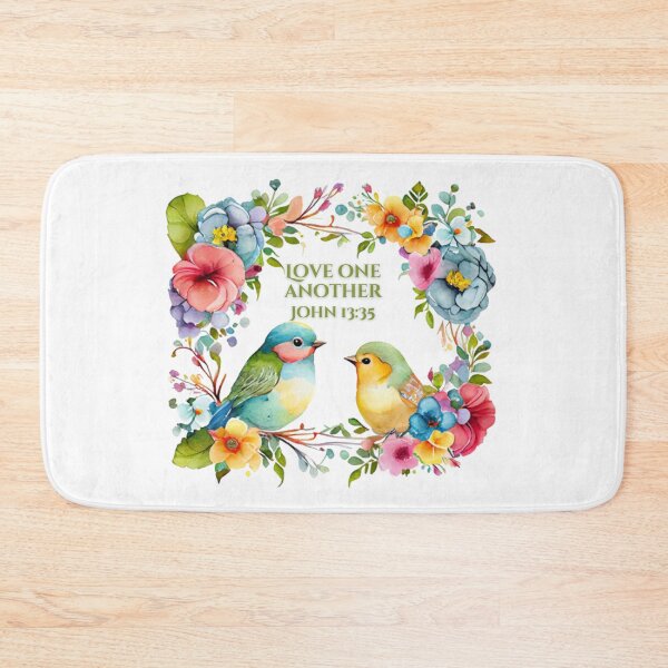 Item preview, John 13:35 - By this everyone will know that you are my disciples, if you love one another. designed and sold by FlutterByH.