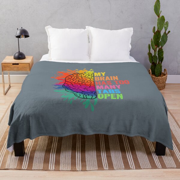 Item preview, My Brain Has Too Many Tabs Open ADHD Is Awesome ADHD designed and sold by ElonDabney.