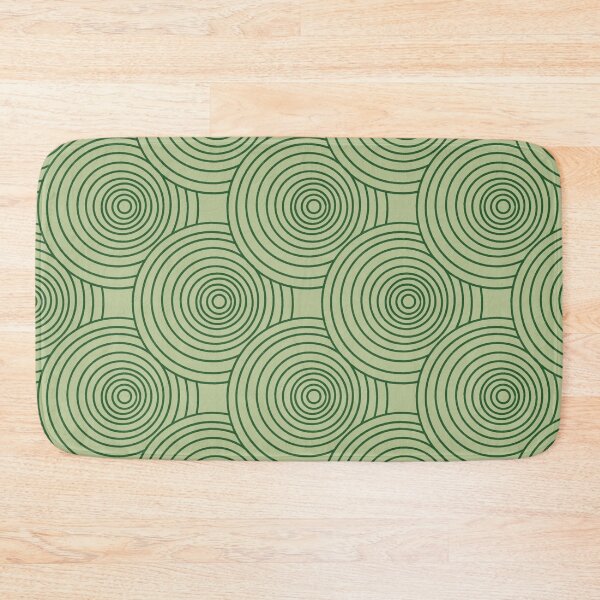 Item preview, Seamless Green circle Pattern designed and sold by CYouHere.