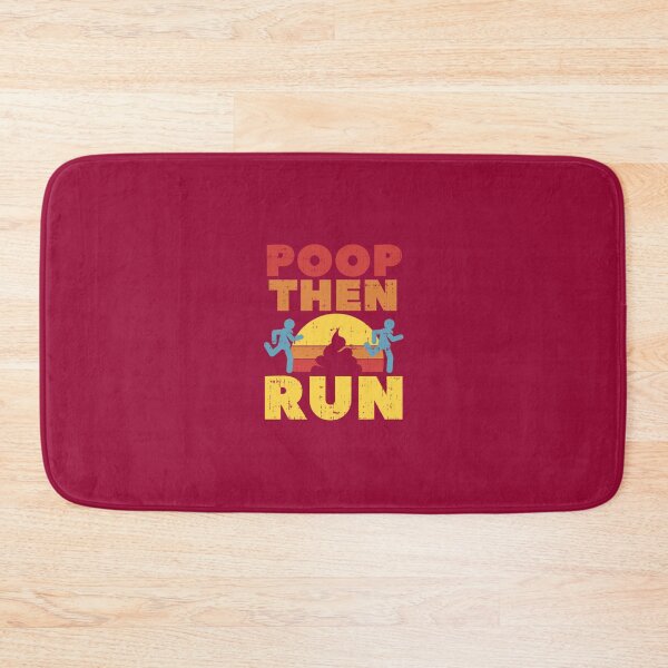 Item preview, RUNNING  MARATHON Poop Then Run   	 designed and sold by quofzqvp89.