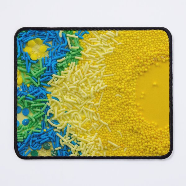 Item preview, Starry sky with yellow moon and star sprinkles of blue and yellow colors designed and sold by ArtyBuys.