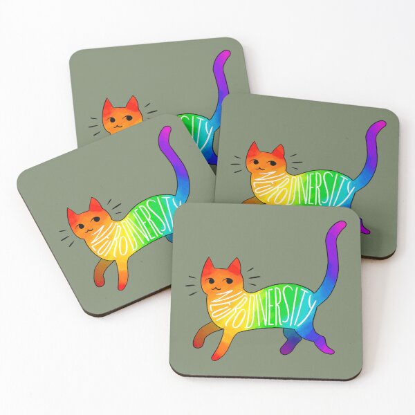 Item preview, Neurodiversity Cat designed and sold by ElonDabney.