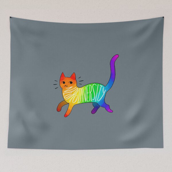 Item preview, Neurodiversity Cat designed and sold by ElonDabney.