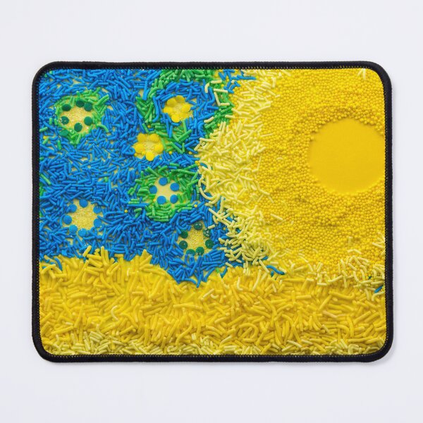 Item preview, Starry yellow moon cake sprinkle sky designed and sold by ArtyBuys.