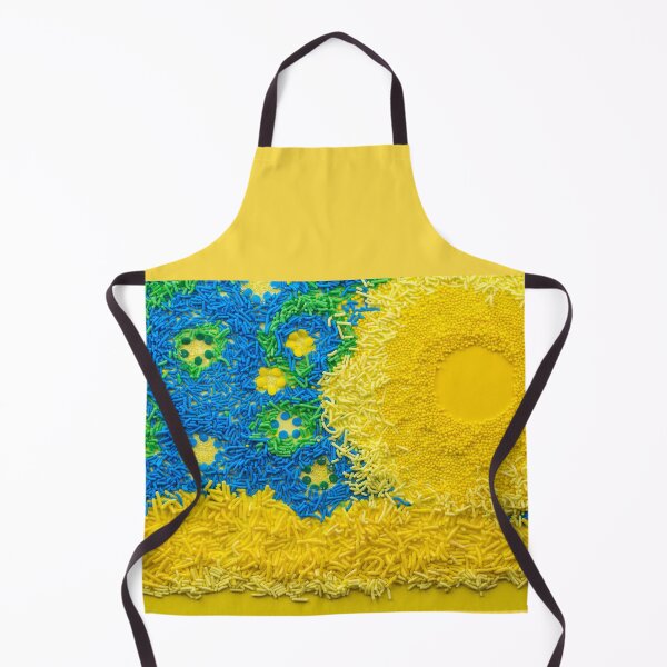 Item preview, Starry yellow moon cake sprinkle sky designed and sold by ArtyBuys.