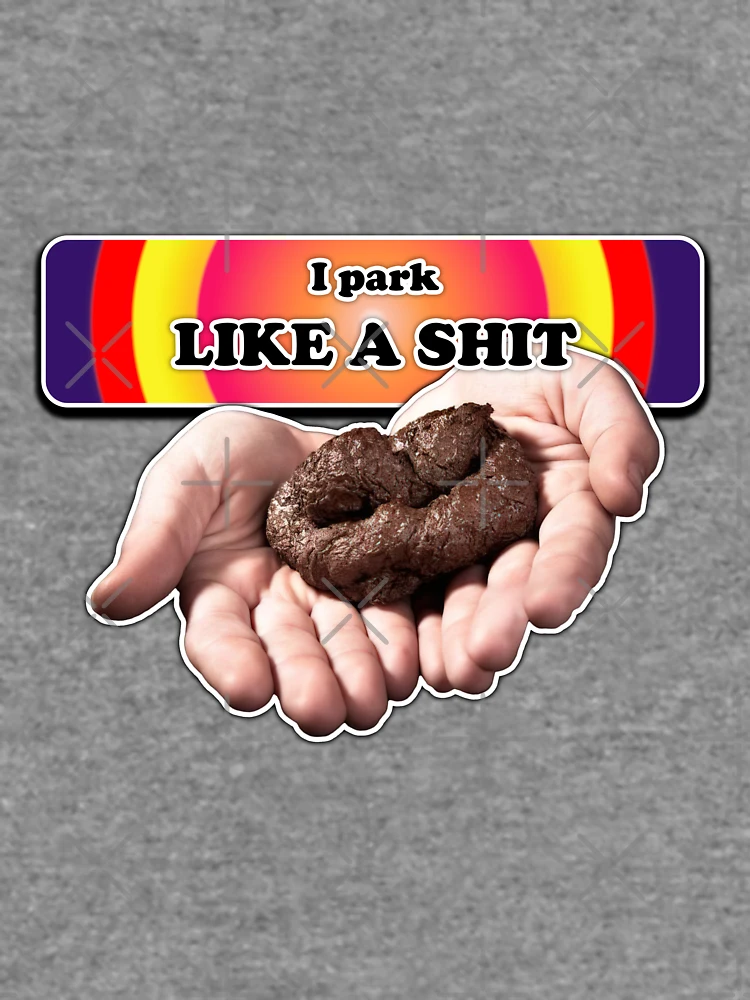 Imagen 6 de 6, Sudadera ligera con la obra I park like shit, diseñada y vendida por Riday.