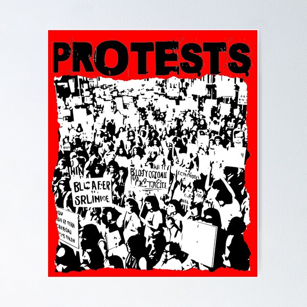 Item preview, Revolutionary Echoes: Retro Protest Statement designed and sold by ThiagoSDantas.