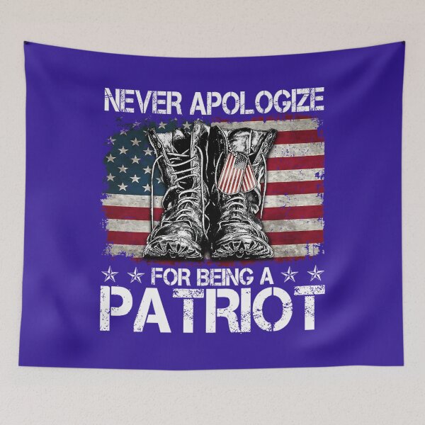 Item preview, Veteran Patriot Never Apologize For Being A Patriot   	 designed and sold by cizuwnmaw89.