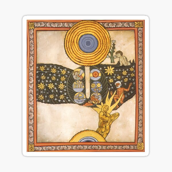 Vista previa del artículo con la obra «EL REDENTOR de Hildegard von Bingen», diseñado y vendido por Pandora's  Box.