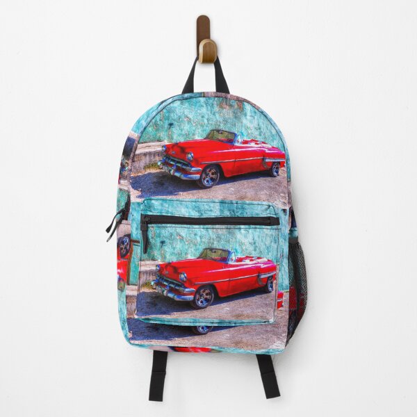Item preview, Red Convertible Car In Havana designed and sold by Paul Thompson Photography.