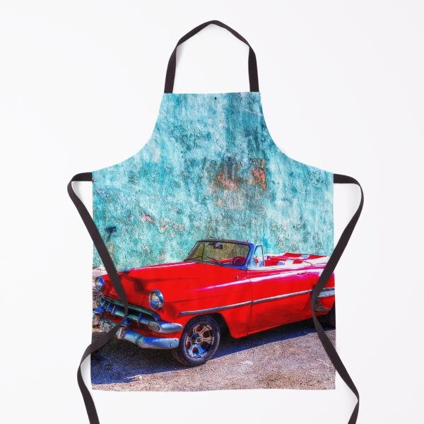 Item preview, Red Convertible Car In Havana designed and sold by Paul Thompson Photography.