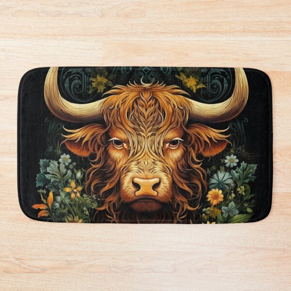 Item preview, Highland cow designed and sold by BloodRubyz.