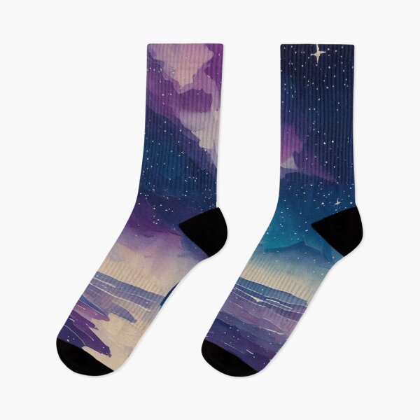 Item preview, Starry Seaside Stroll | Exploring the Serenity of the Universe designed and sold by Polariszero.
