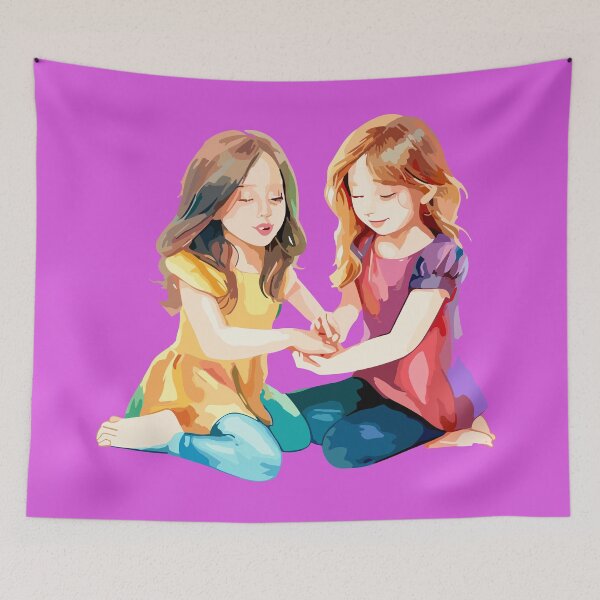 Item preview, Little Sisters at Play designed and sold by JHANL.