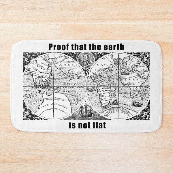 Item preview, Proof that the earth is not flat By Jonathan P. designed and sold by JonathanP514.