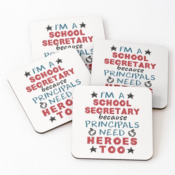 Item preview, Funny I'm a School Secretary Because Principals Need Heroes Too designed and sold by jaygo.