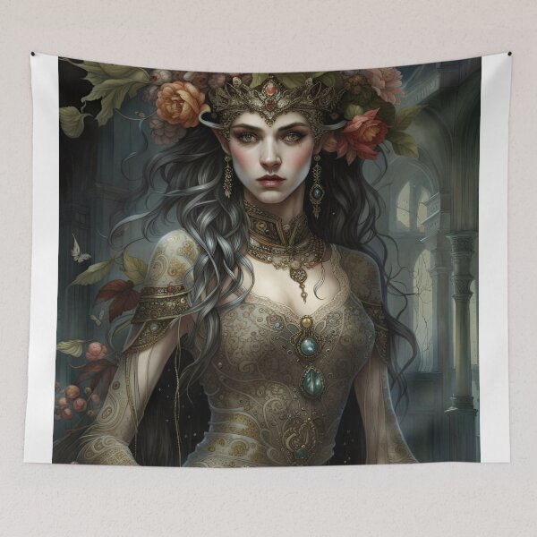Item preview, Elf of Flowers and Enchanted Gardens designed and sold by CherryBlack.