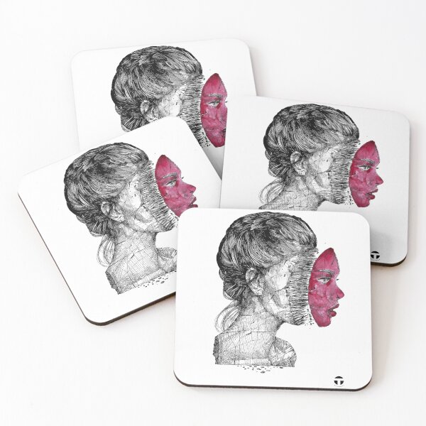Item preview, Red-Faced Woman designed and sold by tivayes-shop.