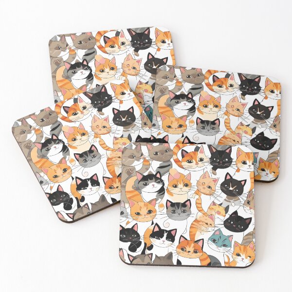 Item preview, Cute stray cat  pattern designed and sold by DWeyers.
