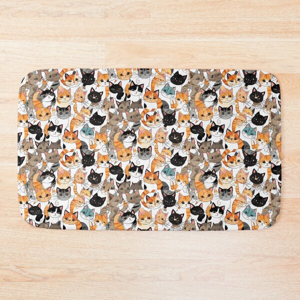 Item preview, Cute stray cat  pattern designed and sold by DWeyers.