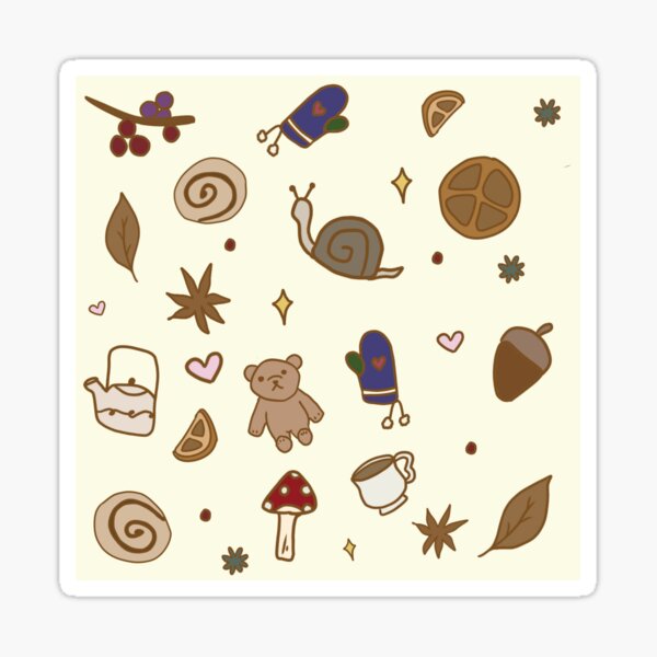 Sticker - Cinnamon Roll Snail – Mochiglow