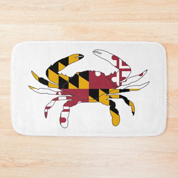 Item preview, Maryland State Flag Blue Crab Classic Design designed and sold by BikeVoucherJr.