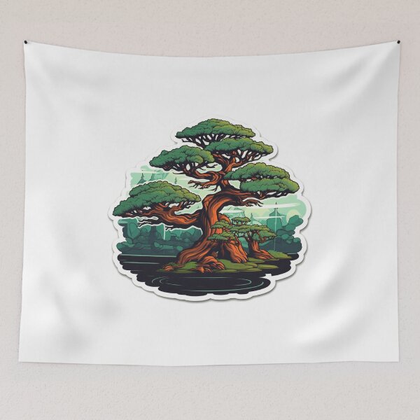 Item preview, Beautifull old style bonsai design  designed and sold by SmileshareShop.