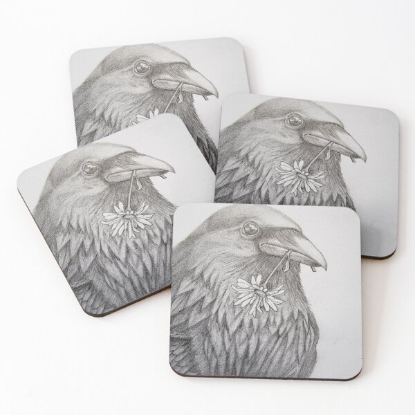 Item preview, Crow and Daisy designed and sold by elenor-arts.
