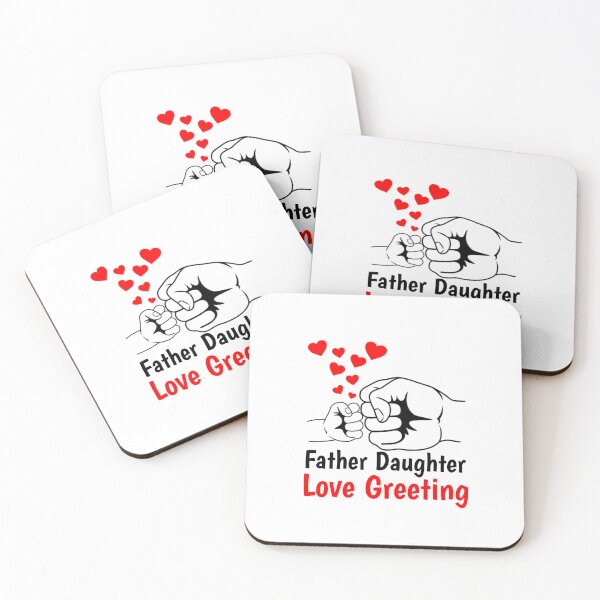 Item preview, father-daughter love greeting designed and sold by seritik.