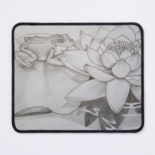Item preview, Frog and Lotus designed and sold by elenor-arts.