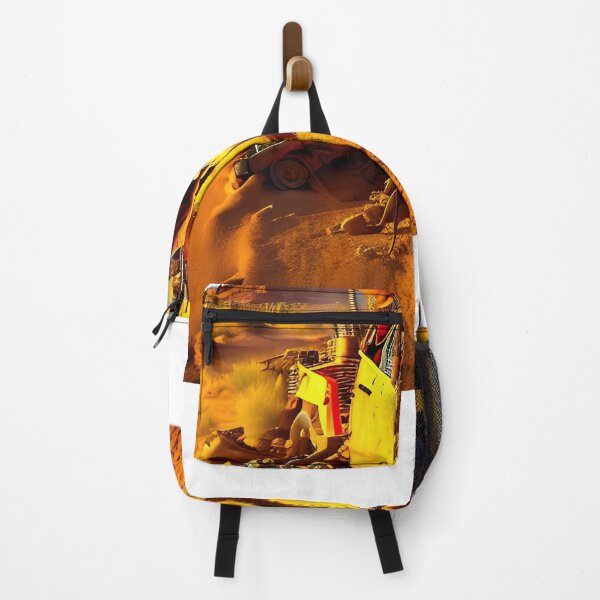 Item preview, A ravaged world of sand dunes and searing heat designed and sold by PixieDustAIArt.