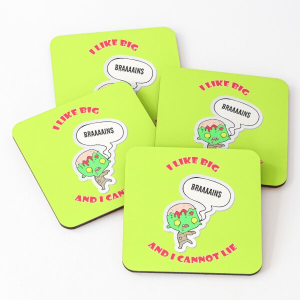 Item preview, Cute Zombie - I like big brains and I cannot lie designed and sold by Monkey-Bar.