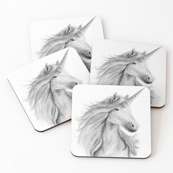 Item preview, Unicorn watercolour art designed and sold by Lianne Marie.