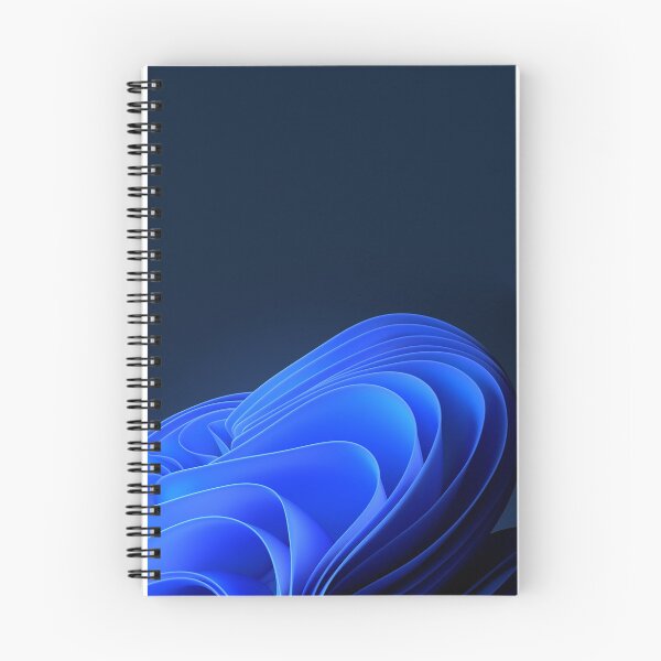 Item preview, Abstract blue design on a dark blue background. Modern style designed and sold by UnderTheLantern.