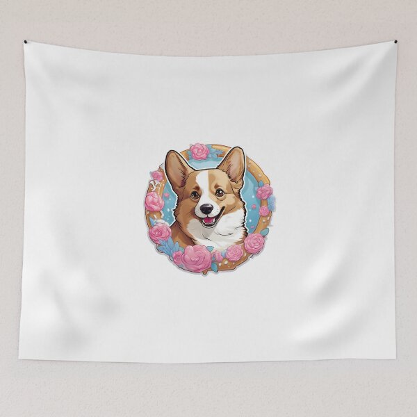 Item preview,  Corgi and Donuts designed and sold by CrittersHub.
