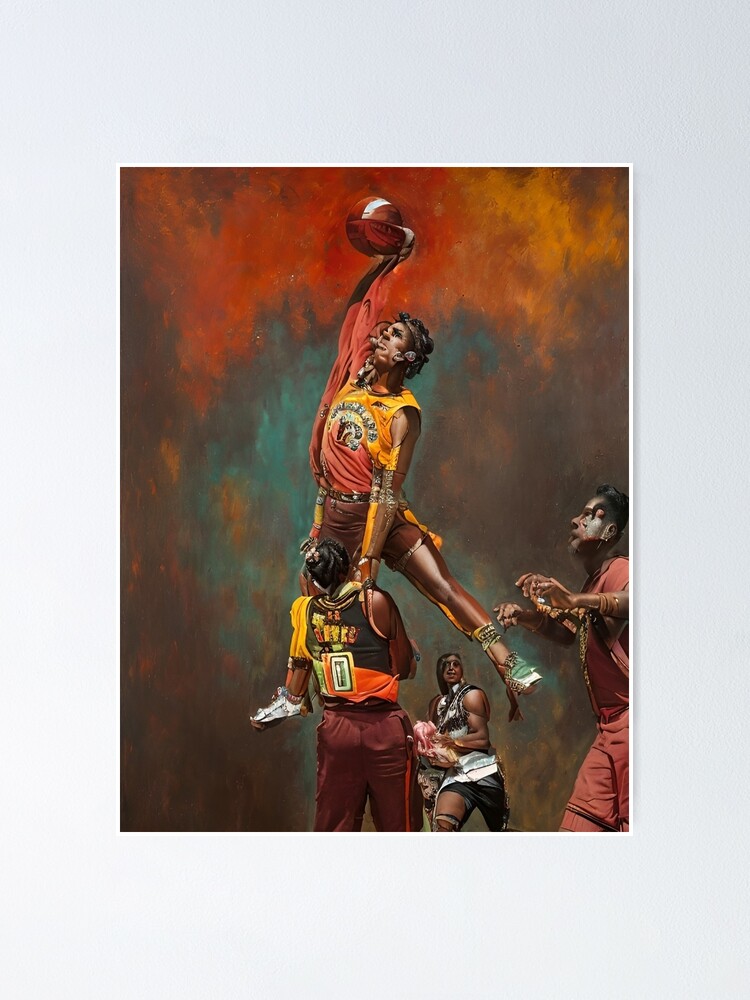 Art Poster Basketball