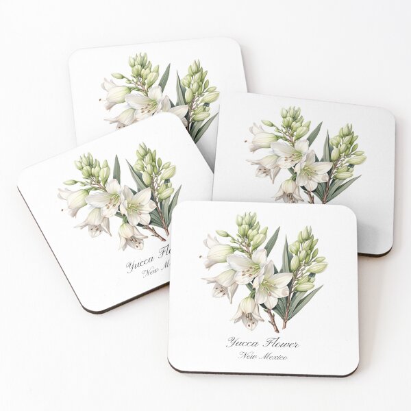Item preview, New Mexico State Flower-Yucca Flower designed and sold by Counterbalance Dzigns.