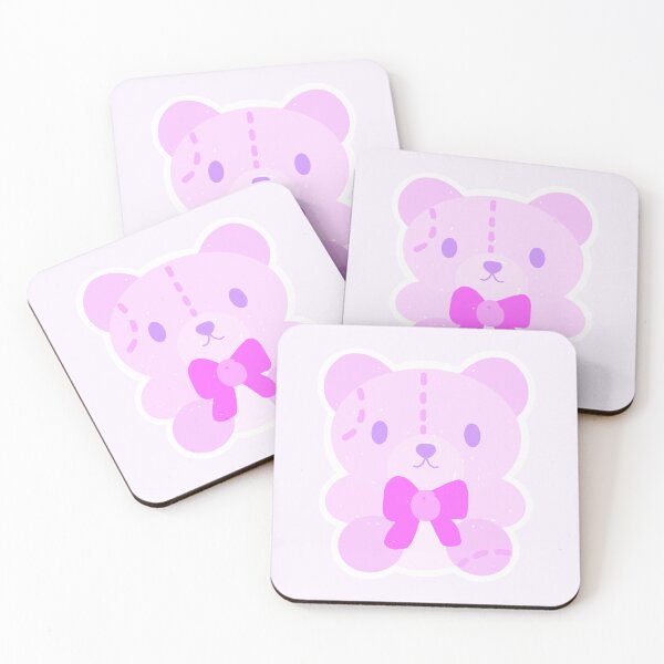 Item preview, Cute Purple Pink Bear designed and sold by mcjemdesigns.