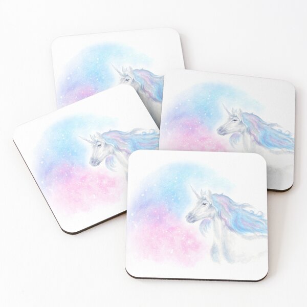 Item preview, Pastel unicorn watercolour art designed and sold by Lianne Marie.