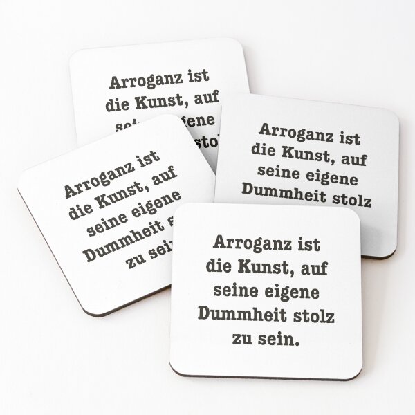 Item preview, Quote - Arrogance and stupidity designed and sold by Zeewind.